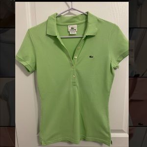 Lacoste polo size 38, US6